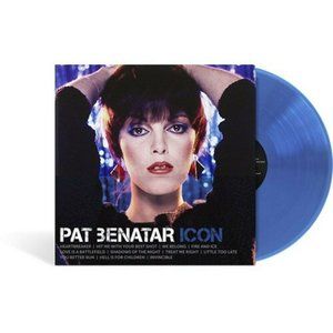 Pat Benatar Icon LP ~ Exclusive Colored Vinyl (Transparent Blue) ~ New/Sealed!